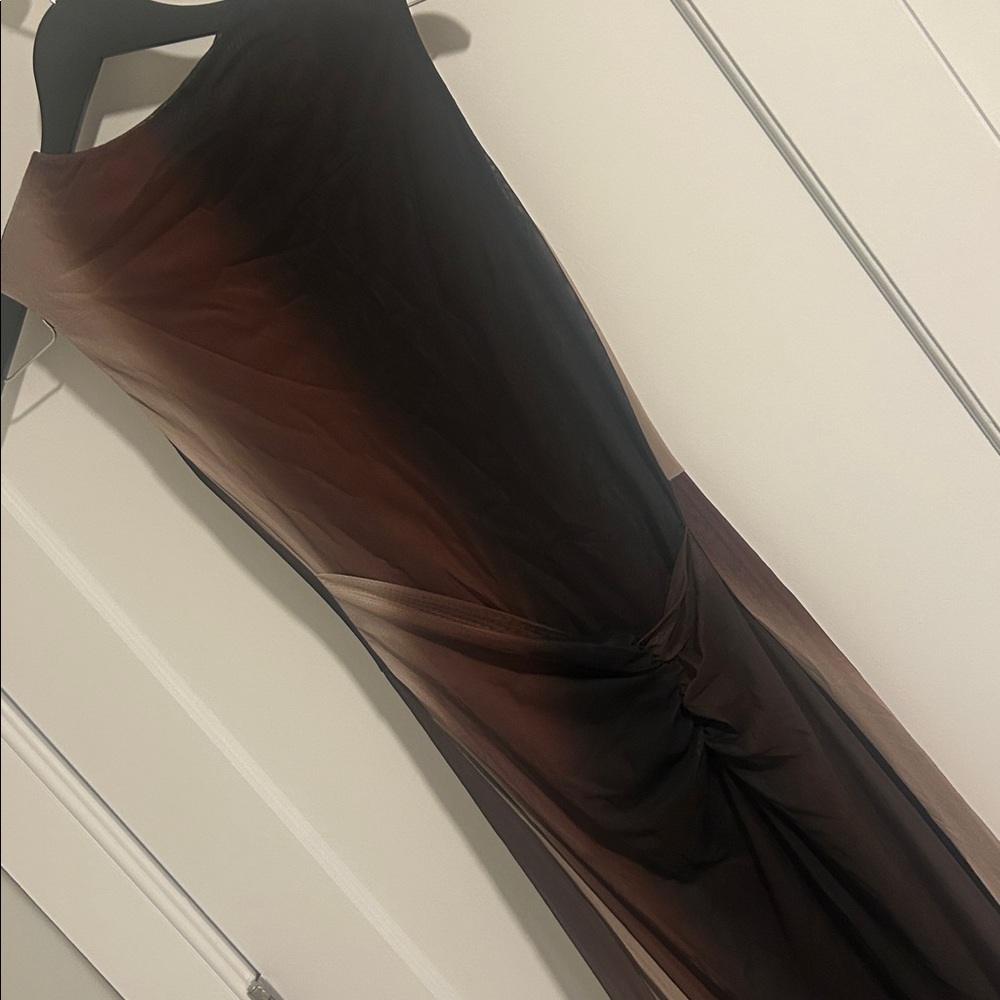 Mesh Sleeveless Maxi Dress - Picture 8 of 8